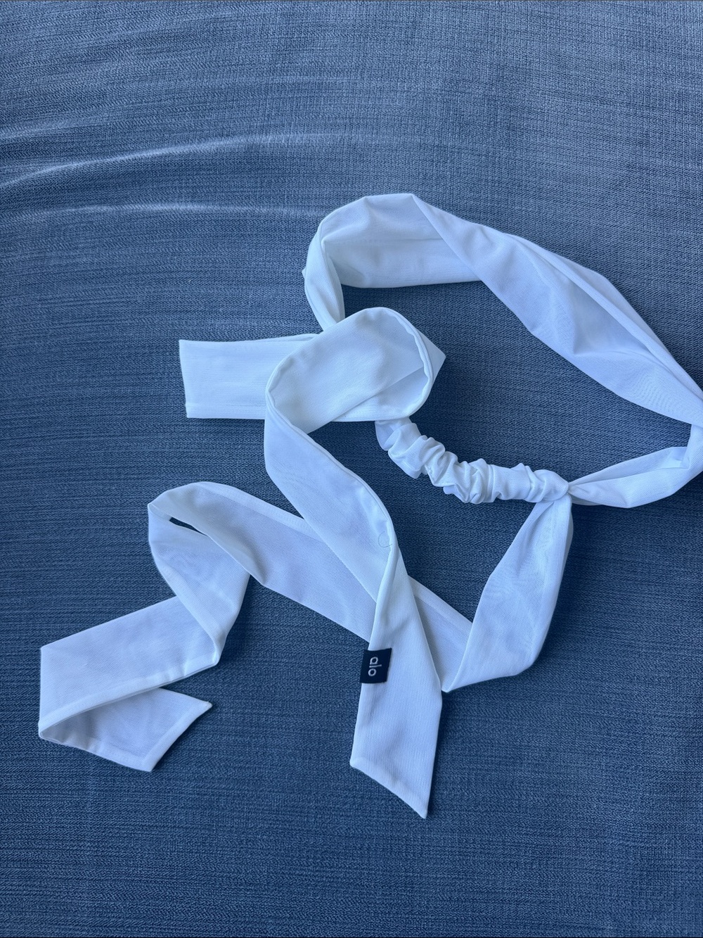 ALO Yoga White Headband Hair Accessory